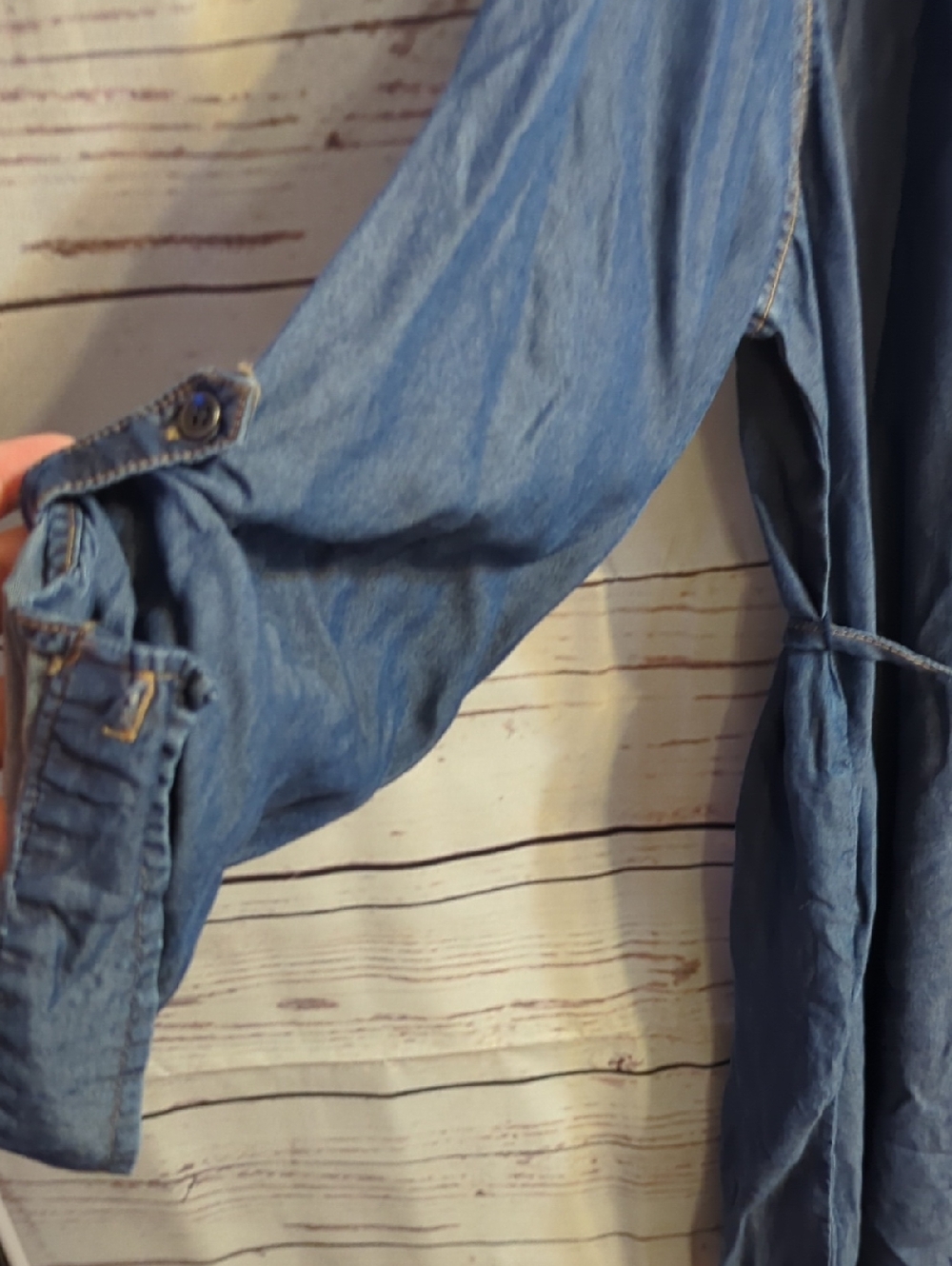 Time and Tru Denim Dress - Picture 3 of 7